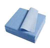 Blue Low Lint 9  x 9   300 wipes per bag LF99B