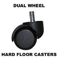 Dual Wheel Hard Floor Casters  adds 1 CADS 5