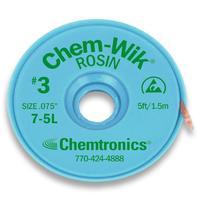 Chem Wik  Rosin Flux Desoldering Braid 7 5L