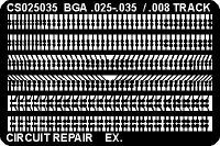 Circuit Frame  BGA Pads   025  x  035 CS025035AS
