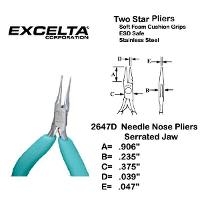 4 5  Needle Nose Serrated Plier 2647D