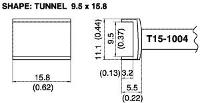 Tunnel Soldering Tip T15 1004