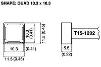 Quad Soldering Tip T15 1202