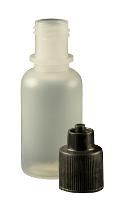 0 5 oz  Bottle LDPE Cylinder w  Cap JG0 5BC