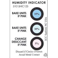 Humidity Indicator Card  3 Spot  125 Can 51015HIC125