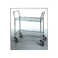 Dura Seal 2 Shelf Utility Cart 24  x 30 RD243PW