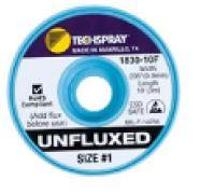 ESD Unfluxed White  1 Braid 1830 10F