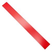 Red 2  x 18  Duct Tape Strips   100Pack DTS 2 18 100 RED